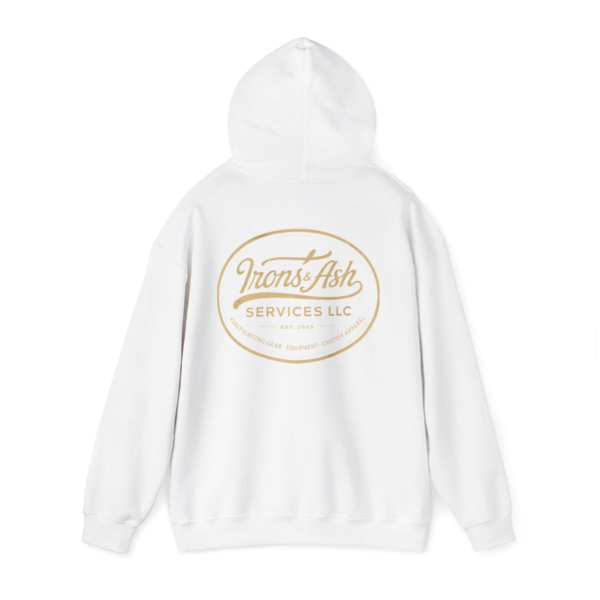 Vintage Irons and Ash Hooded Sweatshirt - image 10