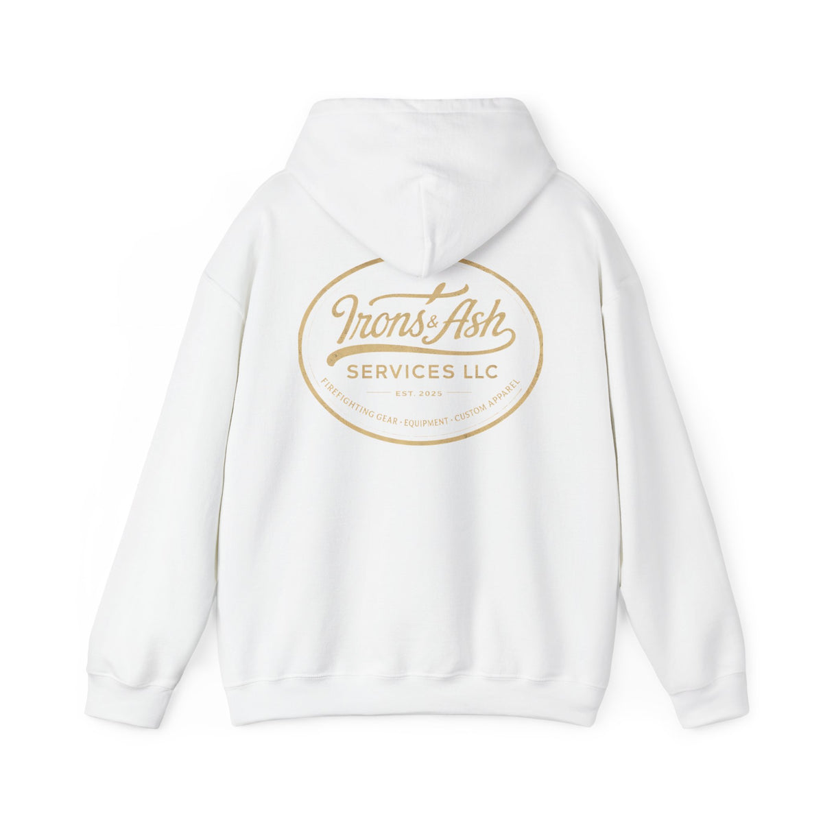 Vintage Irons and Ash Hooded Sweatshirt - image 9