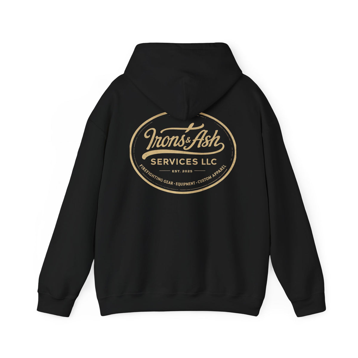 Vintage Irons and Ash Hooded Sweatshirt - image 12
