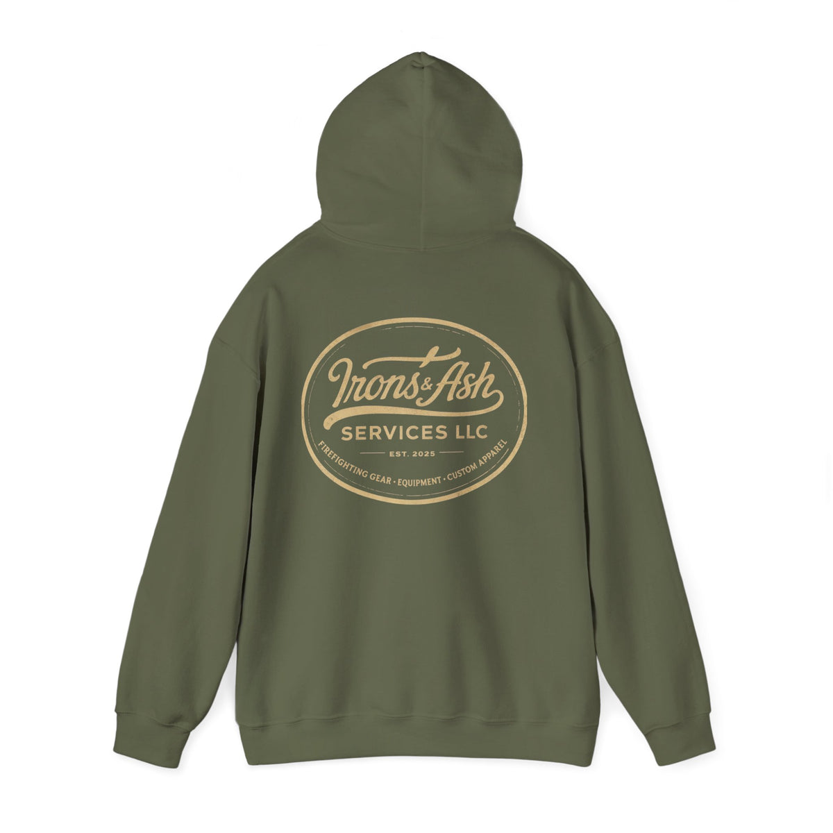 Vintage Irons and Ash Hooded Sweatshirt - image 16