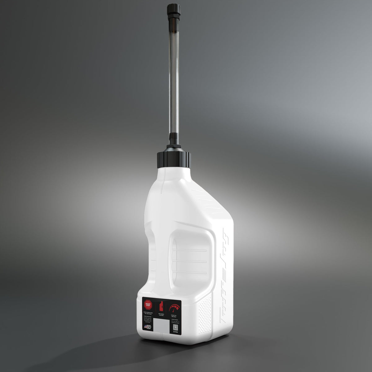 White / Auto Stop Spout / Black