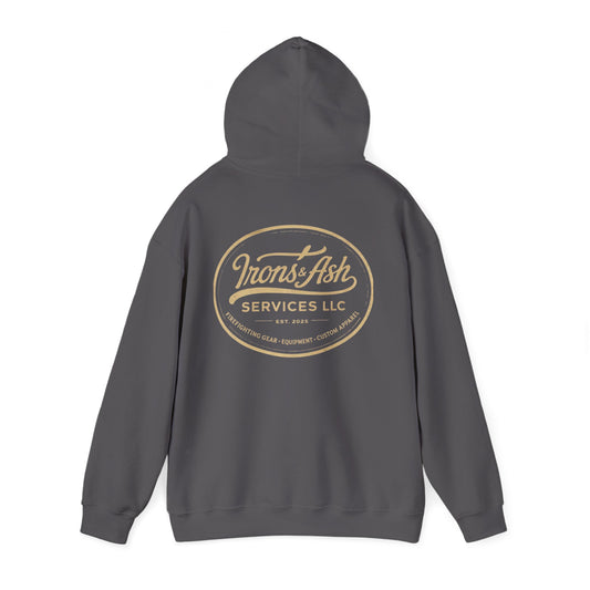 Ventage Irons and Ash Hooded Sweatshirt