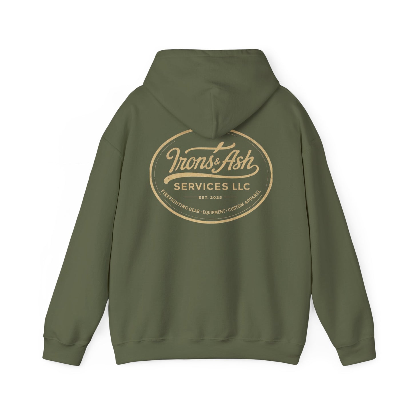 Ventage Irons and Ash Hooded Sweatshirt