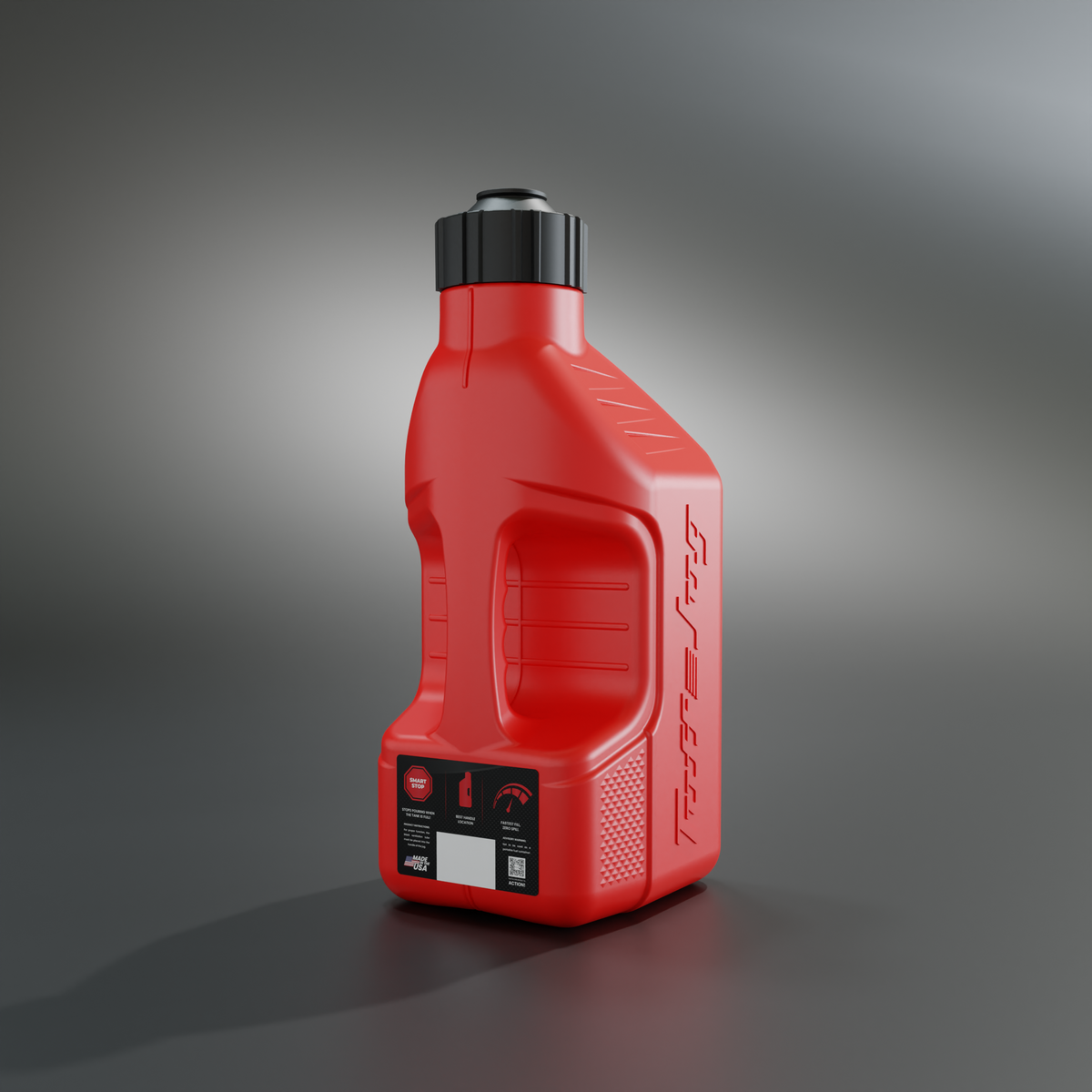 Tuff Jug 1.25 Gallon Red with Storage Cap
