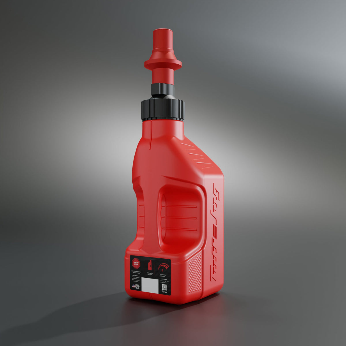 Tuff Jug 1.25 Gallon Red with Red Ripper Cap