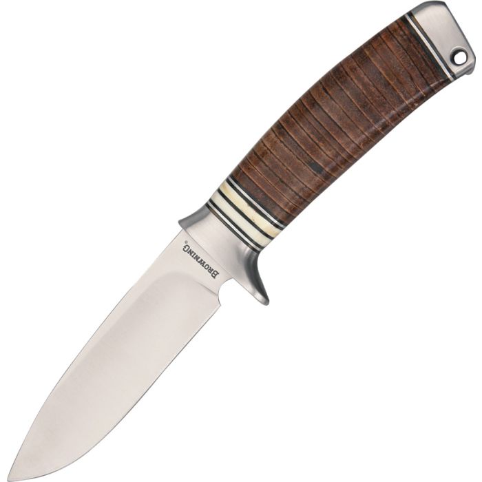 Browning Stacked Leather Fixed Blade