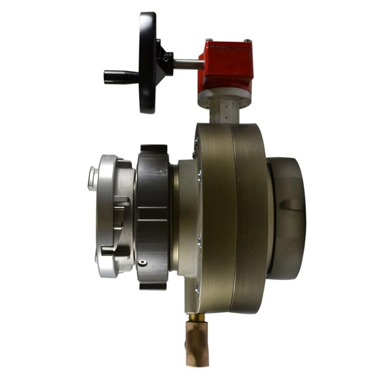 BV-78H Storz butterfly valve, gear operator, speed handwheel