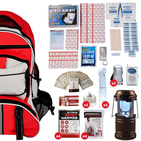 Family Blackout Kit | Emergency Light, Warmth & First Aid