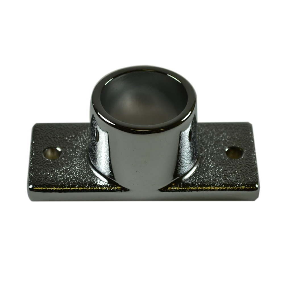 HBP-64Z Handrail base plate, die cast zinc