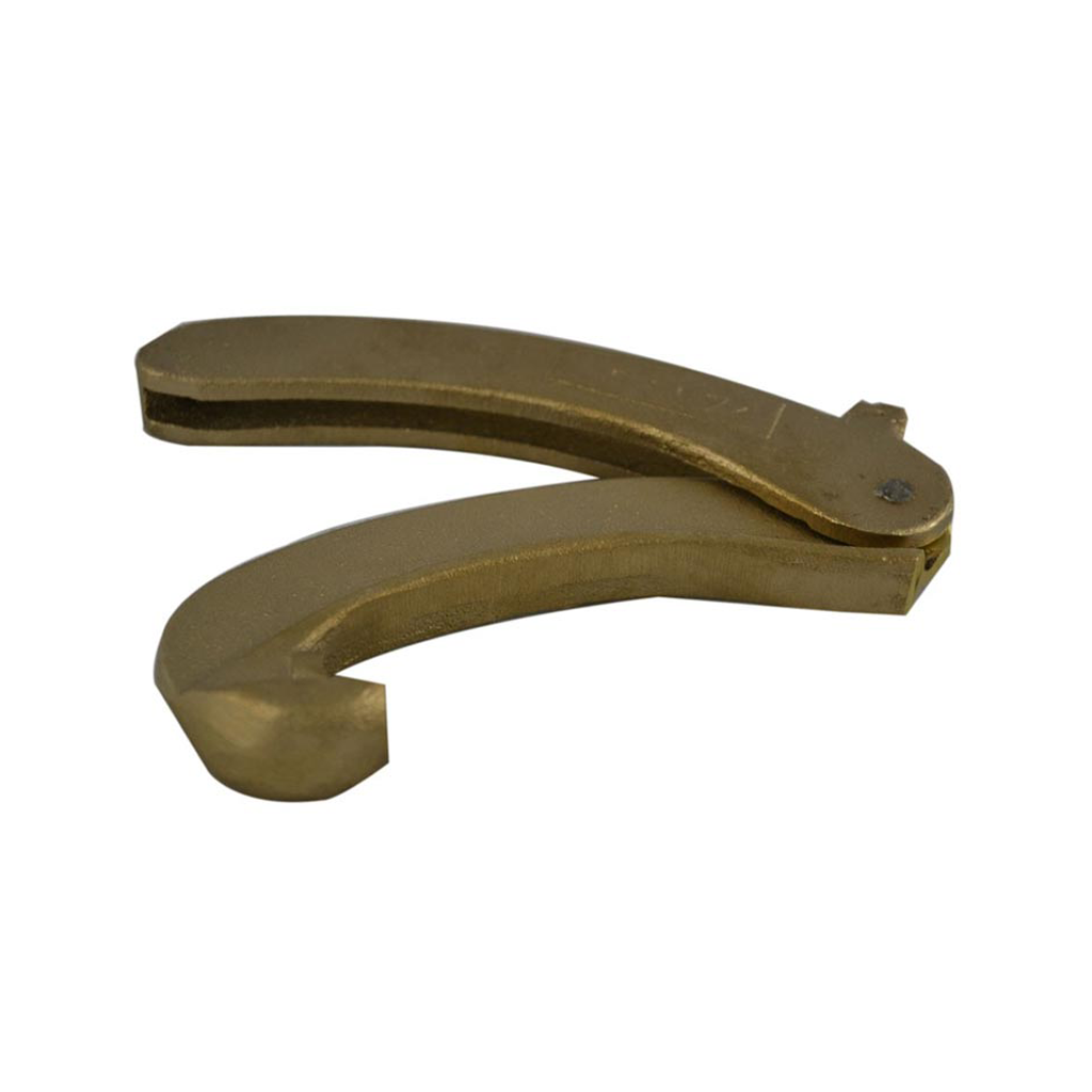 PSW-74B Folding pocket spanner wrench, Cast Brass