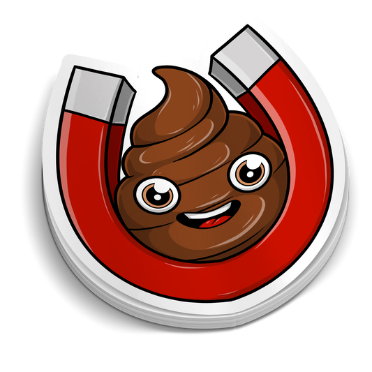 Sh!t Magnet - Funny Stickers