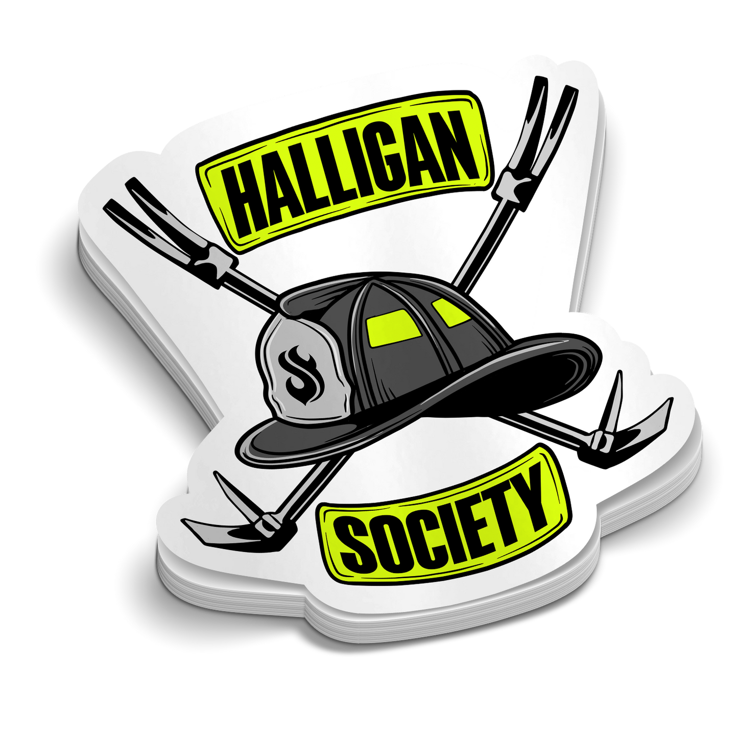 Halligan Society | Firefighter Stickers