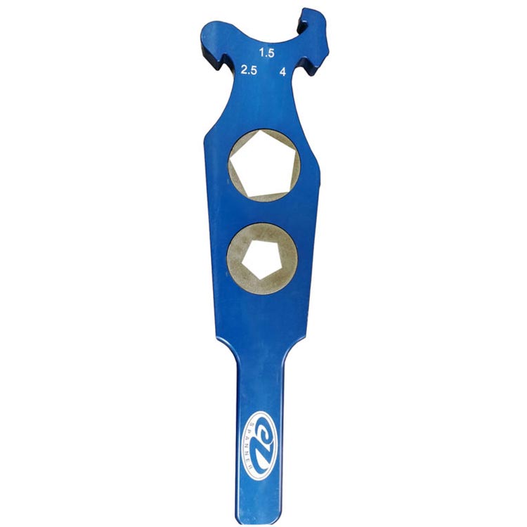 EZ-3001 Billy Goat 2-HOLE COMPACT RATCHETING HYDRANT WRENCH WITH STANDARD HANDLE