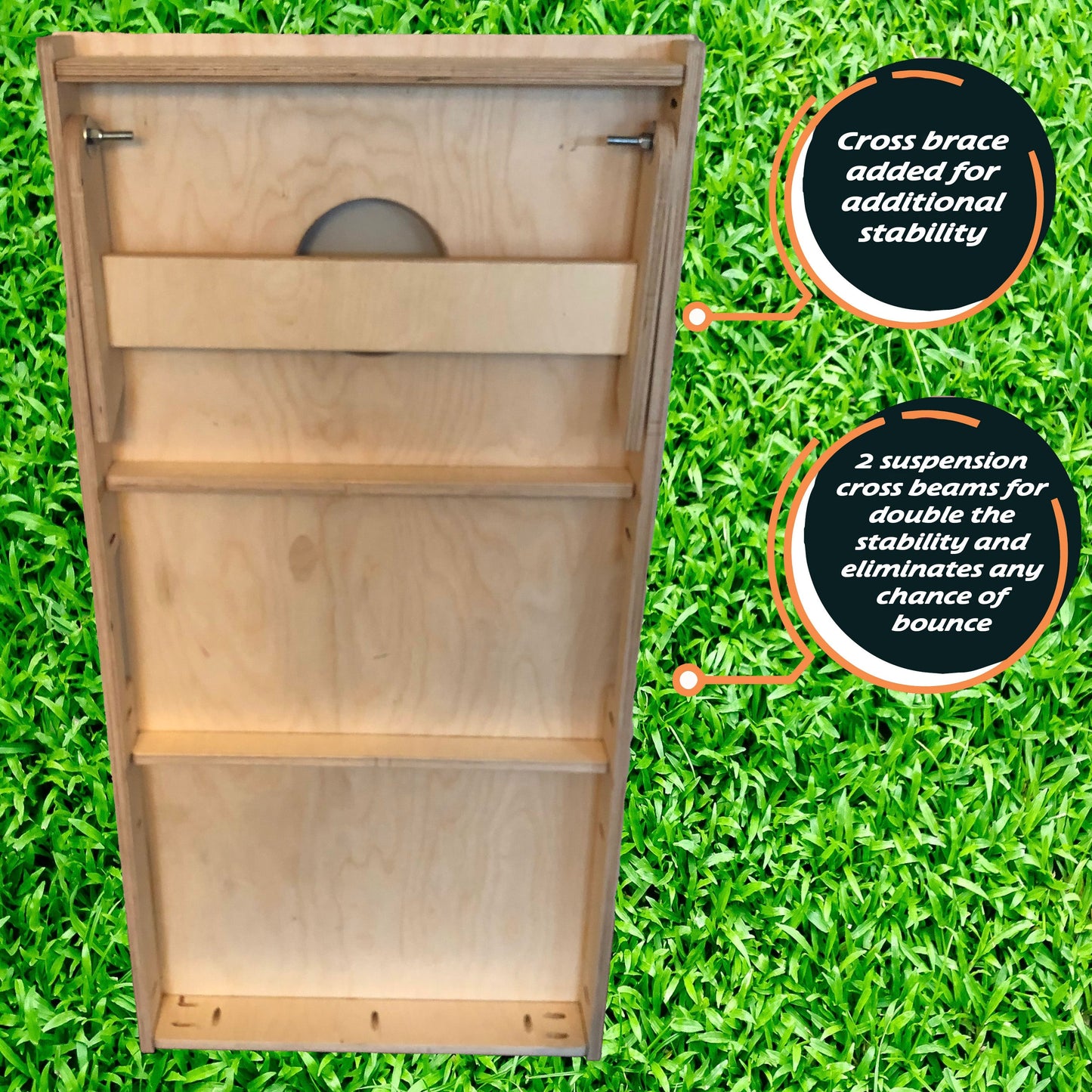 Firefighter Red Line Axe Cornhole Boards