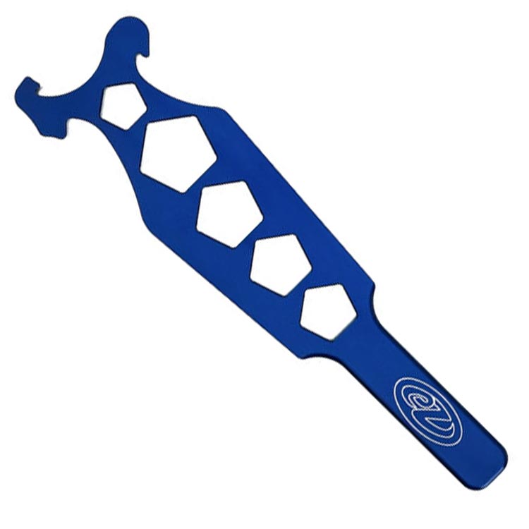 EZ-5001 5-HOLE NON-RATCHETING HYDRANT WRENCH WITH STANDARD HANDLE