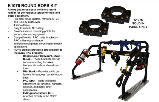 PAC Tube Mounting Clamp (Pair)