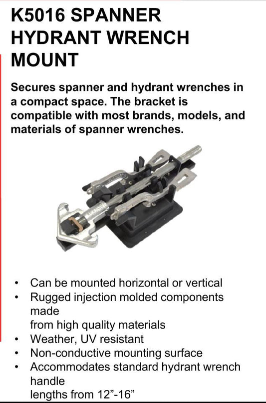 PAC Spanner/Hydrant Wrench Mount Kit