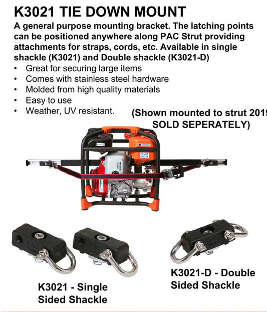 PAC Tie Down Mount Kit