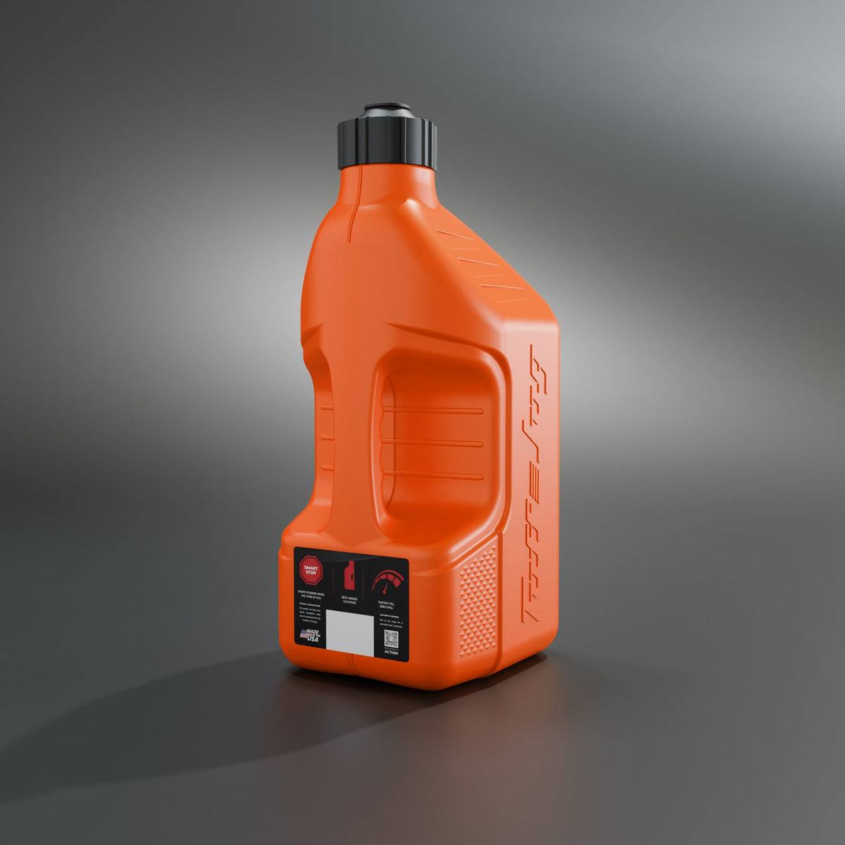 Orange / Storage Cap / Black