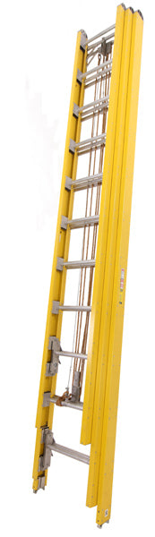Duo-Safety YGE-3 Fiberglass 3-Section Extension Ladder